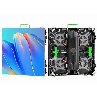 3840hz P2.604 आउटडोर एलईडी स्क्रीन 500*500 किराए पर एलईडी डिस्प्ले स्क्रीन 90 डिग्री कैबिनेट