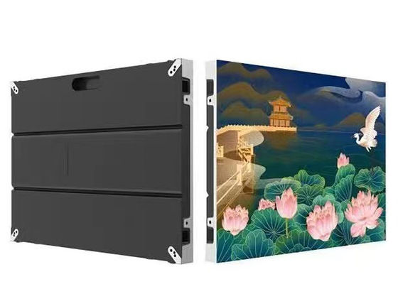 P1.86 इनडोर कॉन्फ्रेंस एलईडी स्क्रीन डिस्प्ले 640*480 डाई कास्टिंग एल्यूमीनियम कैबिनेट