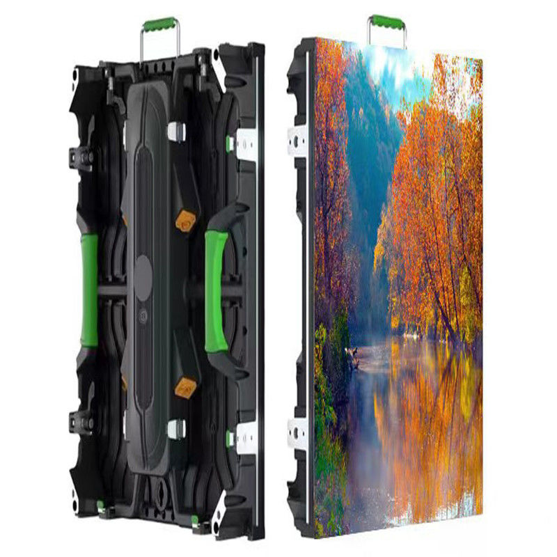 IP56 800cd/m2 स्टेज रेंटल एलईडी स्क्रीन 3840hz 500*1000 इनडोर हार्ड लिंकिंग
